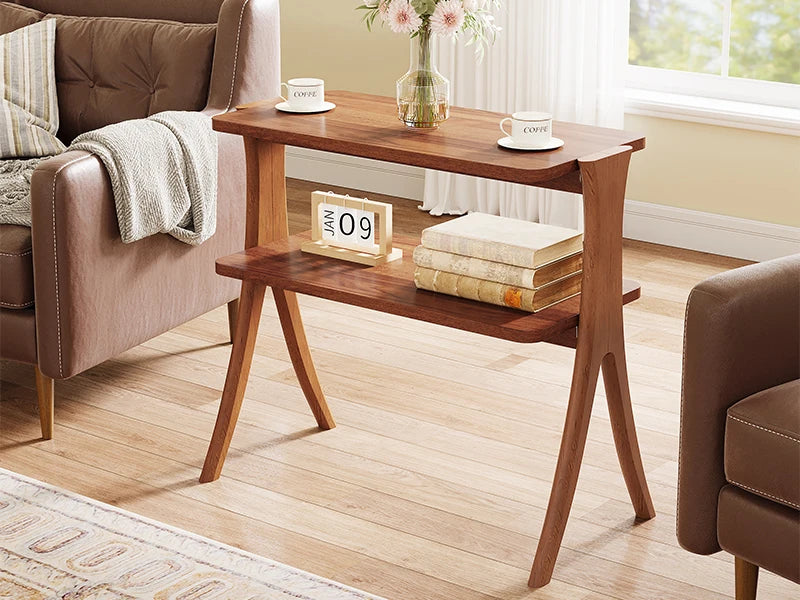 Farmhouse End or Side Table for Living Room