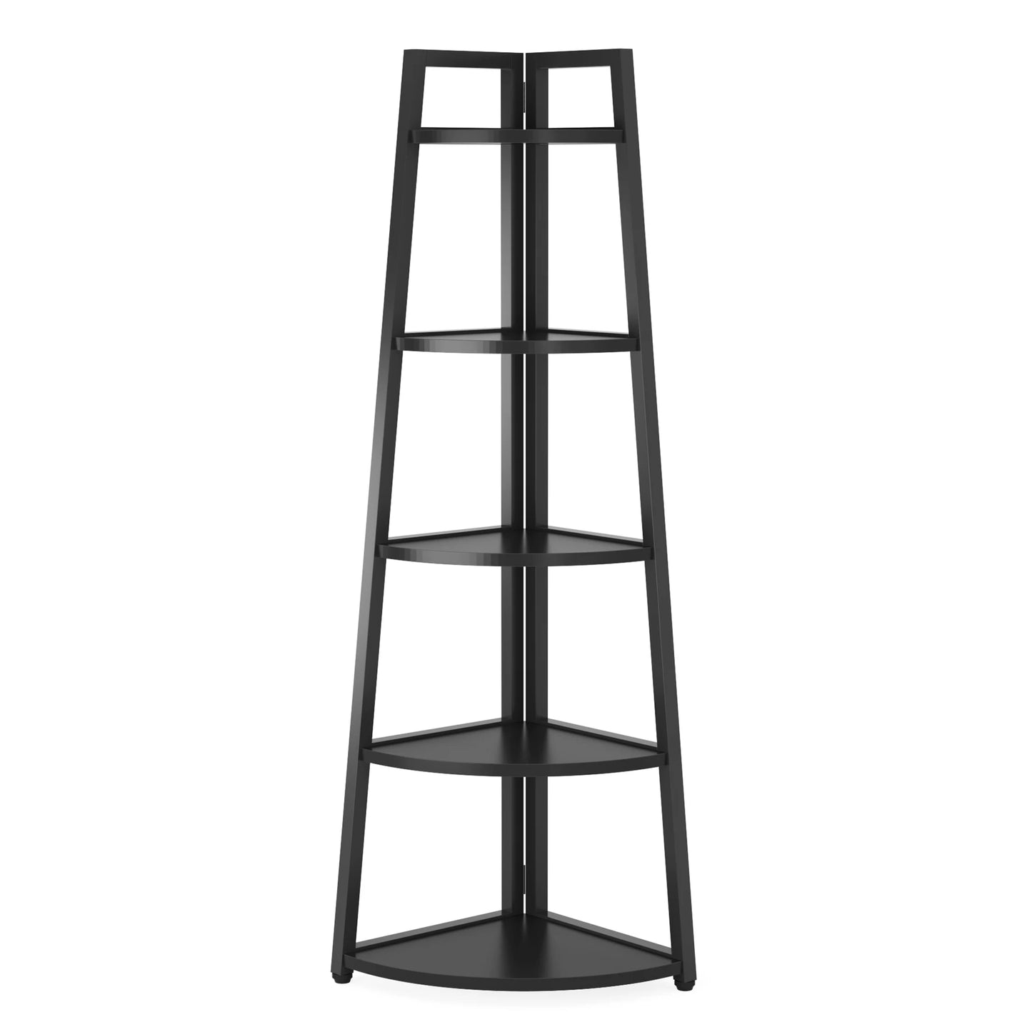 Wooden Corner Bookshelf & Display Shelves
