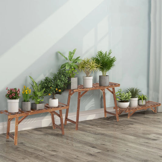 Wooden Plant Stand for Indoor, Patio or Garden