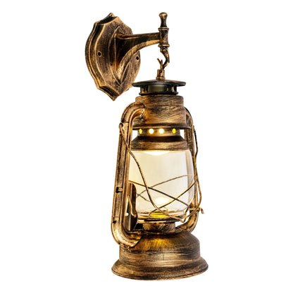 Rustic Lantern Fixture for Bedroom, Living Room or Entryway