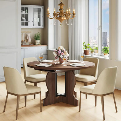 Extendable Wooden Dining Table seats 4-6
