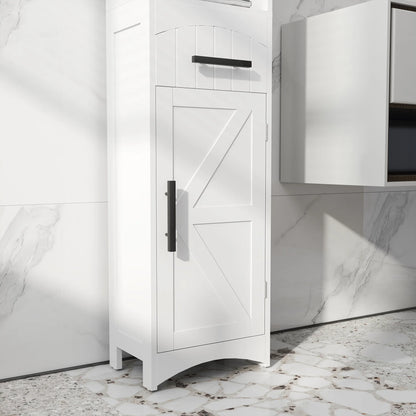 66.9" Tall, Farmhouse Storage Cabinet for Bathroom
