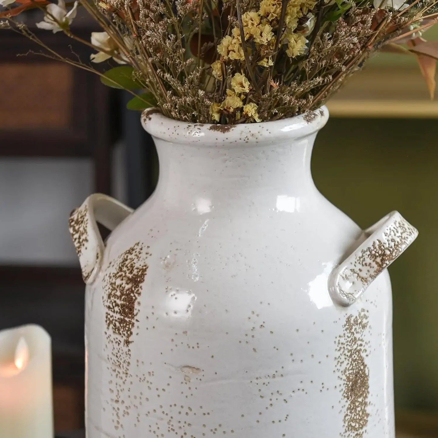 Ceramic Rustic Flower Vase