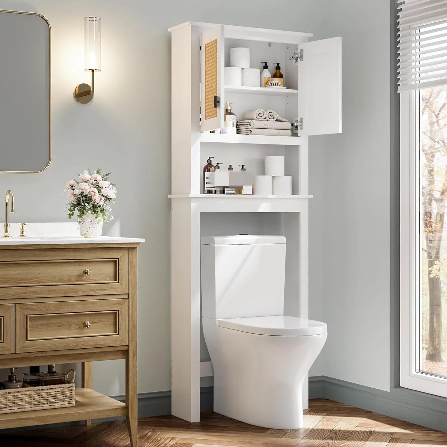 Over The Toilet Storage Cabinet