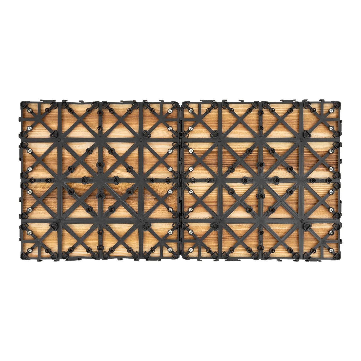 Outdoor Hardwood Interlock Flooring Tiles for Patio & Balcony
