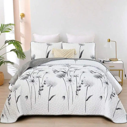 3 Piece Bedding Set for Twin, Full, Queen, or King Size