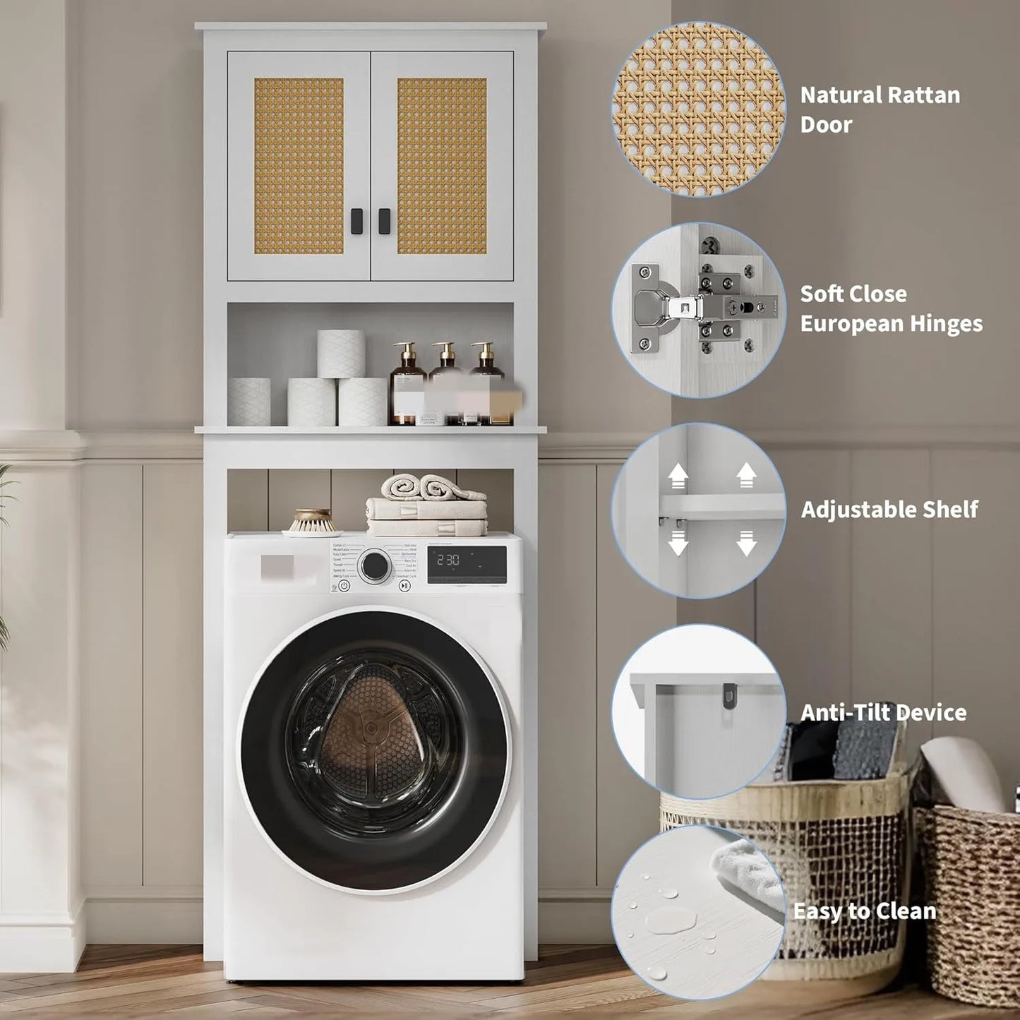Over The Toilet Storage Cabinet