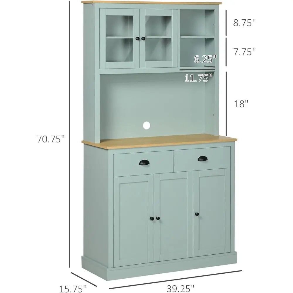 71" Tall, Kitchen Pantry Cabinet