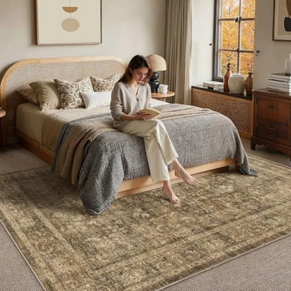 6' x 9' Vintage Boho Area Rug
