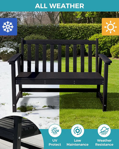 All Weather Outdoor Patio Bench
