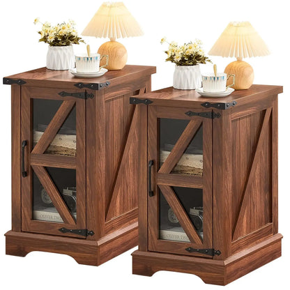 Set of 2, Farmhouse End Tables