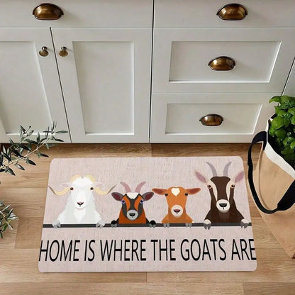 Farmhouse Doormat, Bathroom Rug, Kitchen Mat