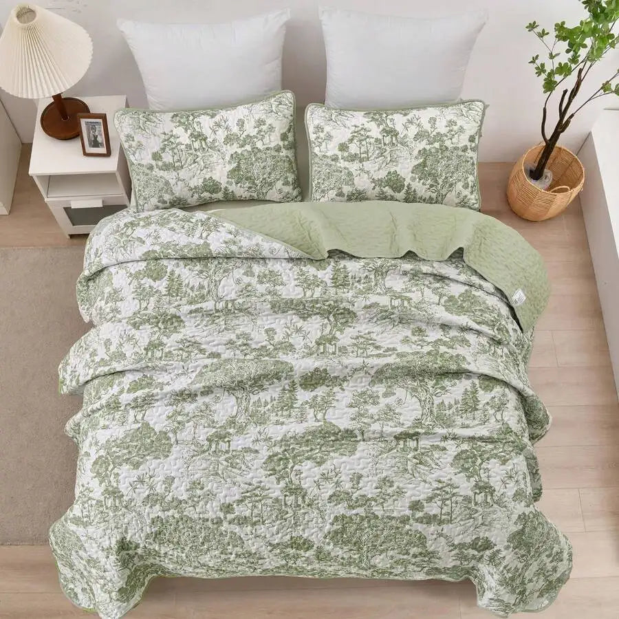3 Piece Bedding Set for Twin, Full, Queen, or King Size