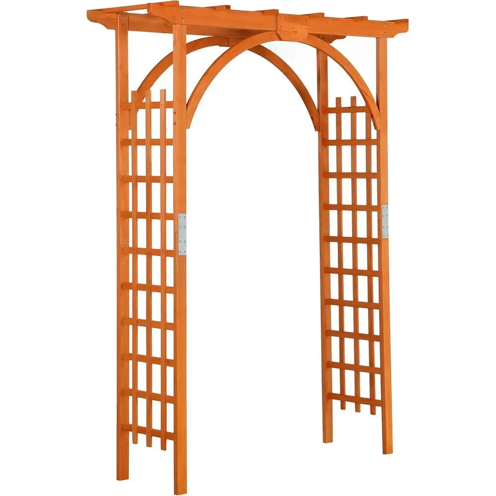 Wooden Garden Trellis Arch for Climbing Plants