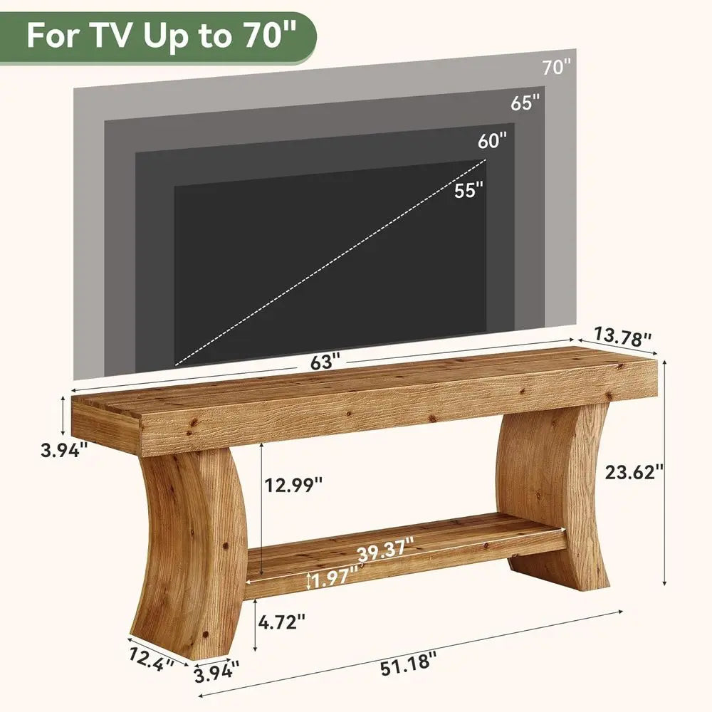Farmhouse TV Stand or Entryway Table