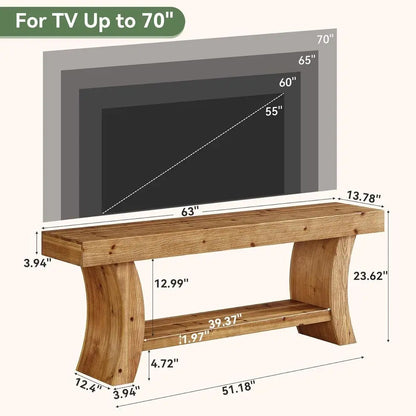 Farmhouse TV Stand or Entryway Table