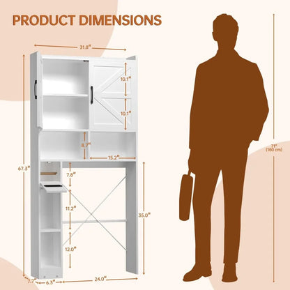 Over The Toilet Storage Cabinet