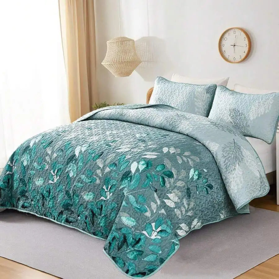 3 Piece Bedding Set for Twin, Full, Queen, or King Size