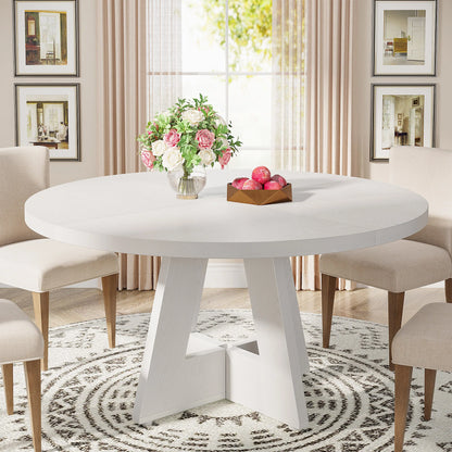 Round Wooden Dining Table