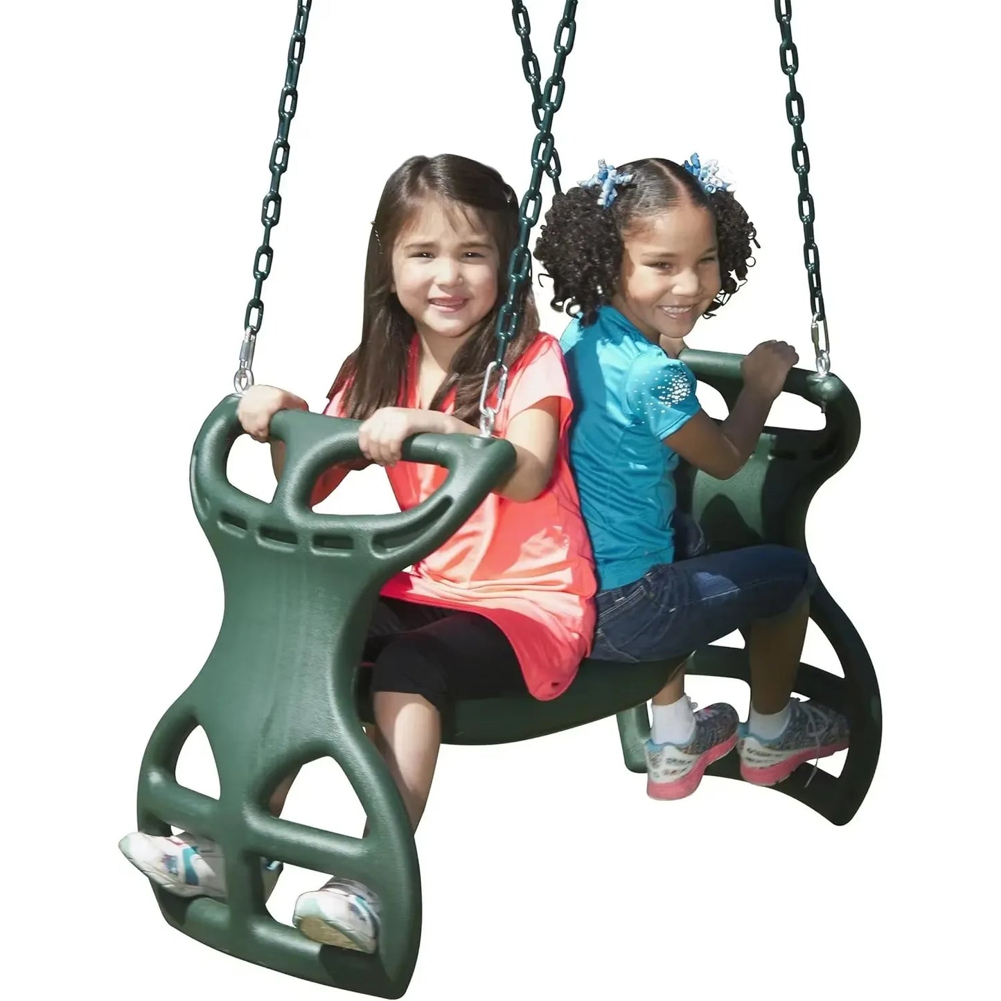 Play Fort with Swing Set, Slide & Monkey Bars