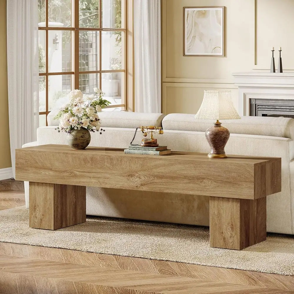 Farmhouse TV Stand for Living Room or Console Table