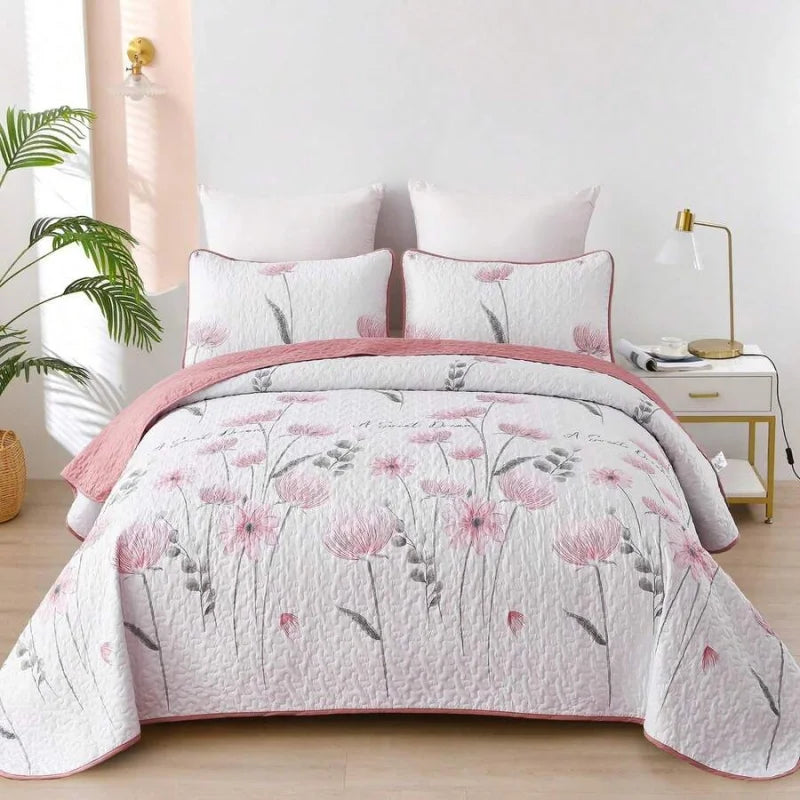 3 Piece Bedding Set for Twin, Full, Queen, or King Size