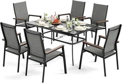 7-Piece, Outdoor Dining Set