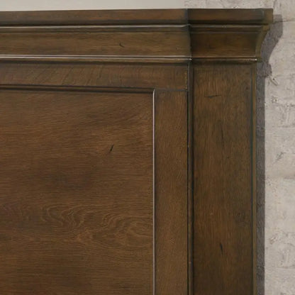 3 Piece Queen Wooden Bedroom Set with 2 Nightstands