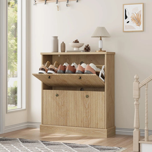 Shoe Cabinet Organizer for Entryway, Hallway or Foyer