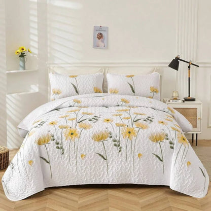 3 Piece Bedding Set for Twin, Full, Queen, or King Size