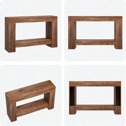 Farmhouse Console Table For Entryway or Living Room