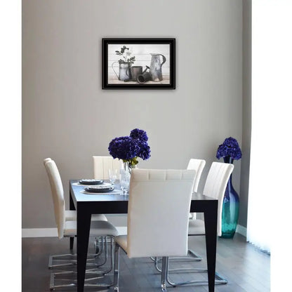 Framed Floral Farmhouse Print