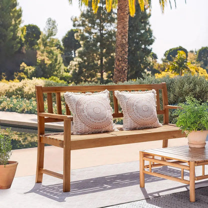 Outdoor Loveseat Bench for Patio or Balcony