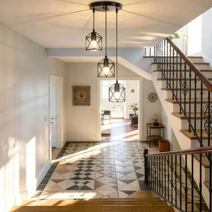 Farmhouse Industrial Pendant Lights for Kitchen, Dining Room or Entryway