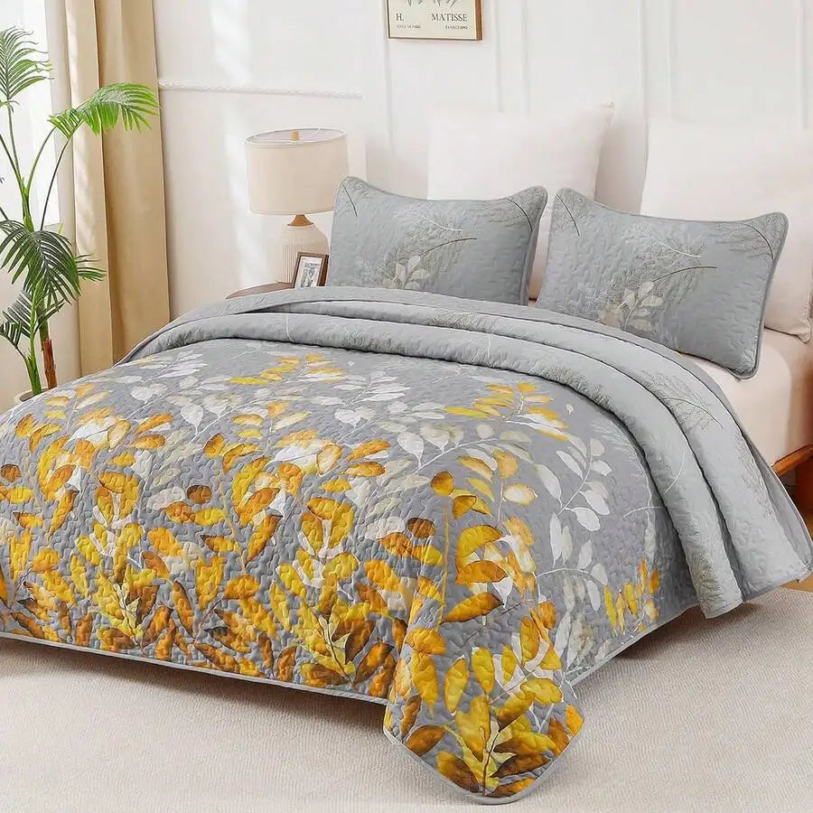 3 Piece Bedding Set for Twin, Full, Queen, or King Size
