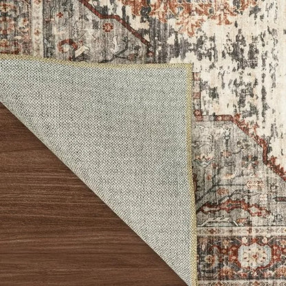 Large 9x12 Vintage-Style Area Rug