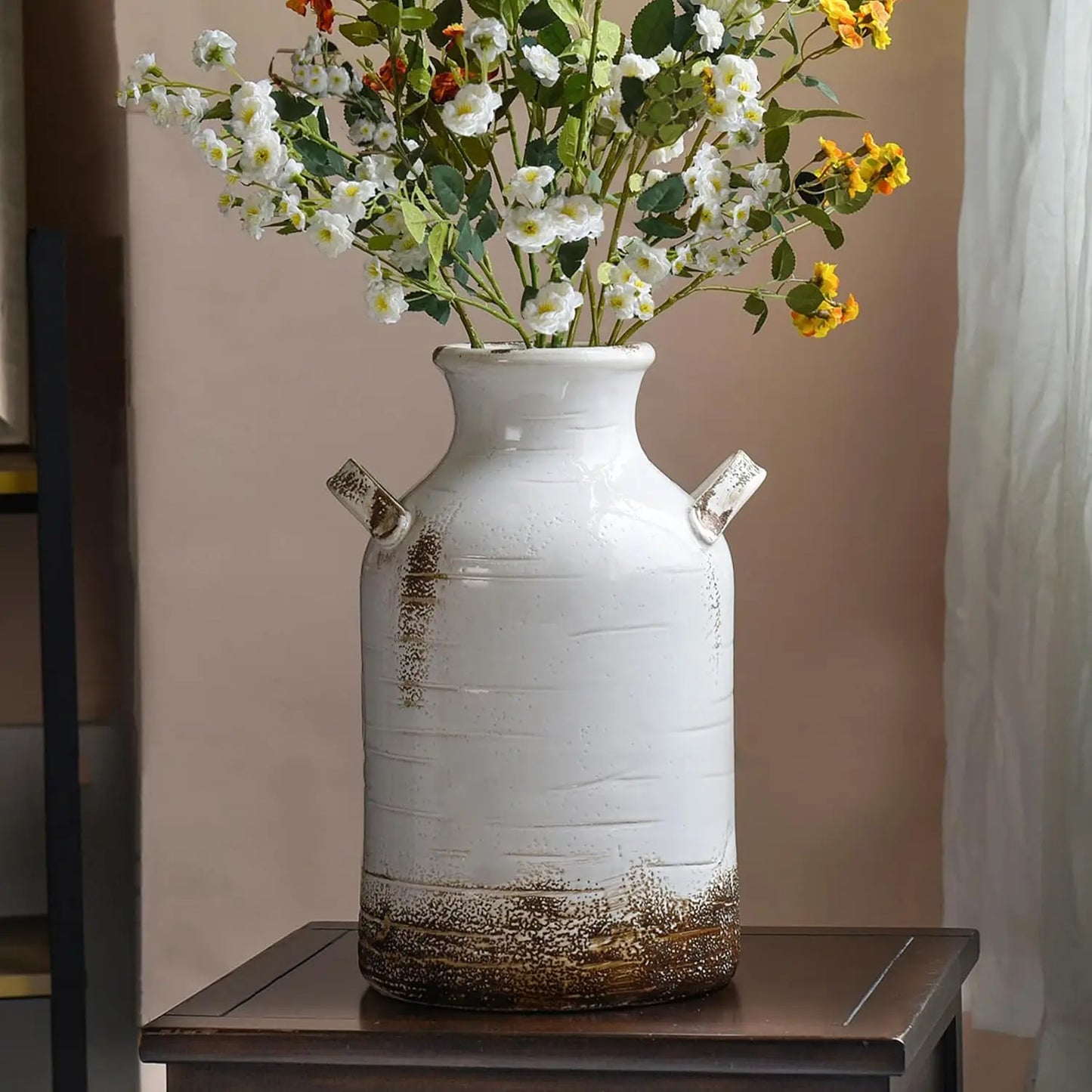 Ceramic Rustic Flower Vase