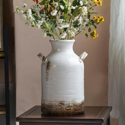 Ceramic Rustic Flower Vase