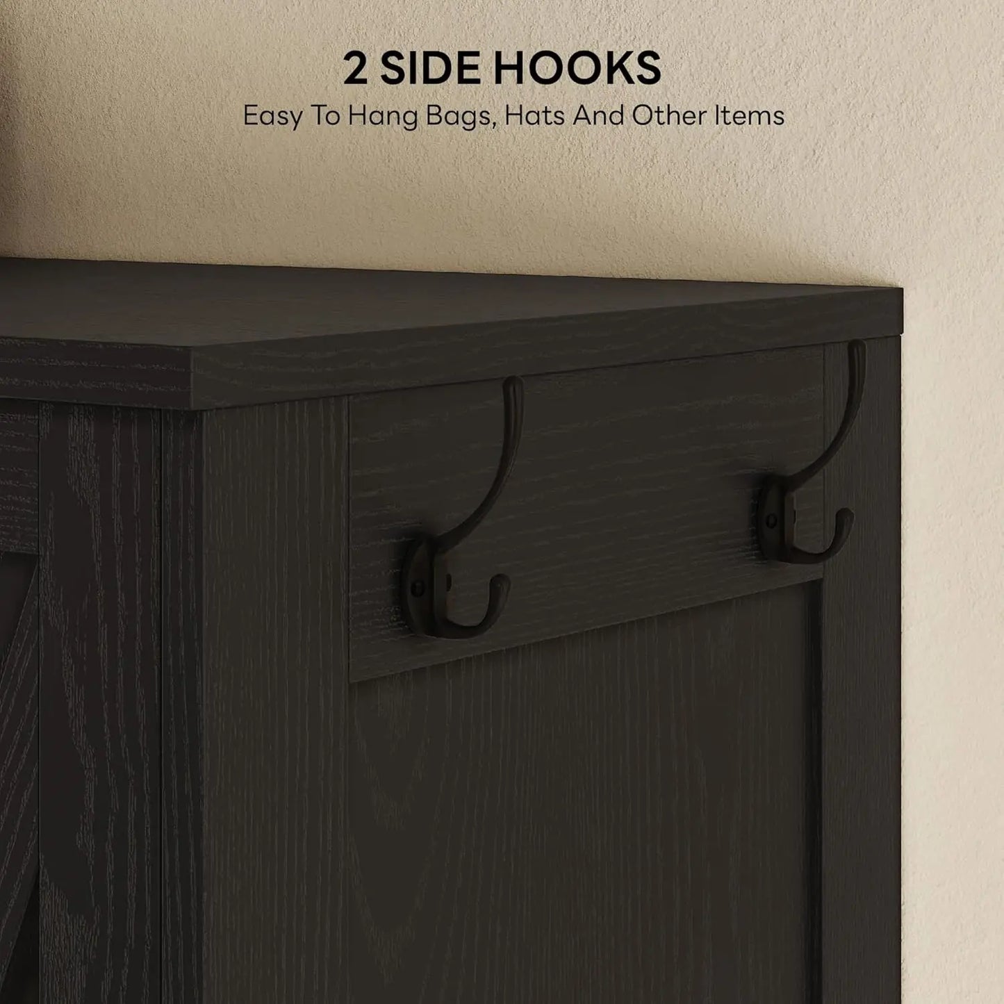 70" Tall Wardrobe Closet with Mirror for Bedroom