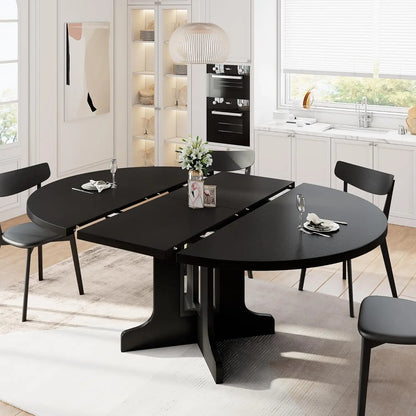 Extendable Wooden Dining Table seats 4-6