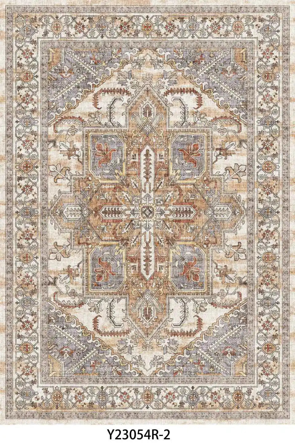Vintage Area Rugs for Living Room and Bedroom