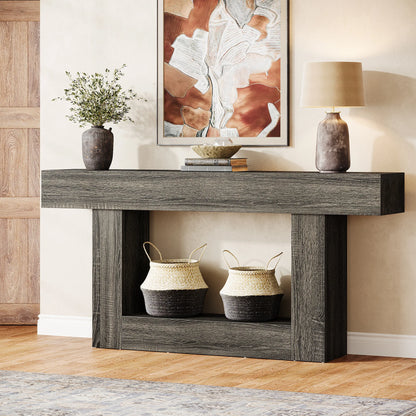 Rustic Farmhouse, Wooden Entryway Table or Living Room TV Stand