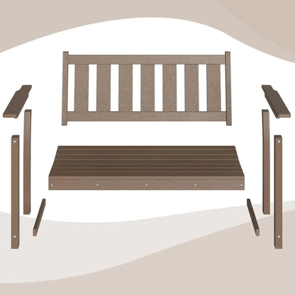 Outdoor Bench Ideal for Porch, Patio or Balcony