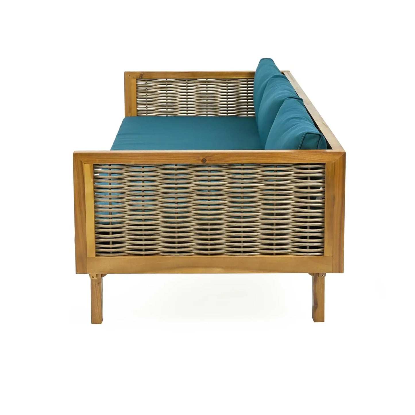 Outdoor Sofa or Daybed Made From Acacia Wood