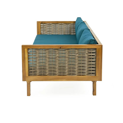Outdoor Sofa or Daybed Made From Acacia Wood