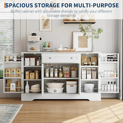 Sideboard Buffet or Coffee Bar Cabinet