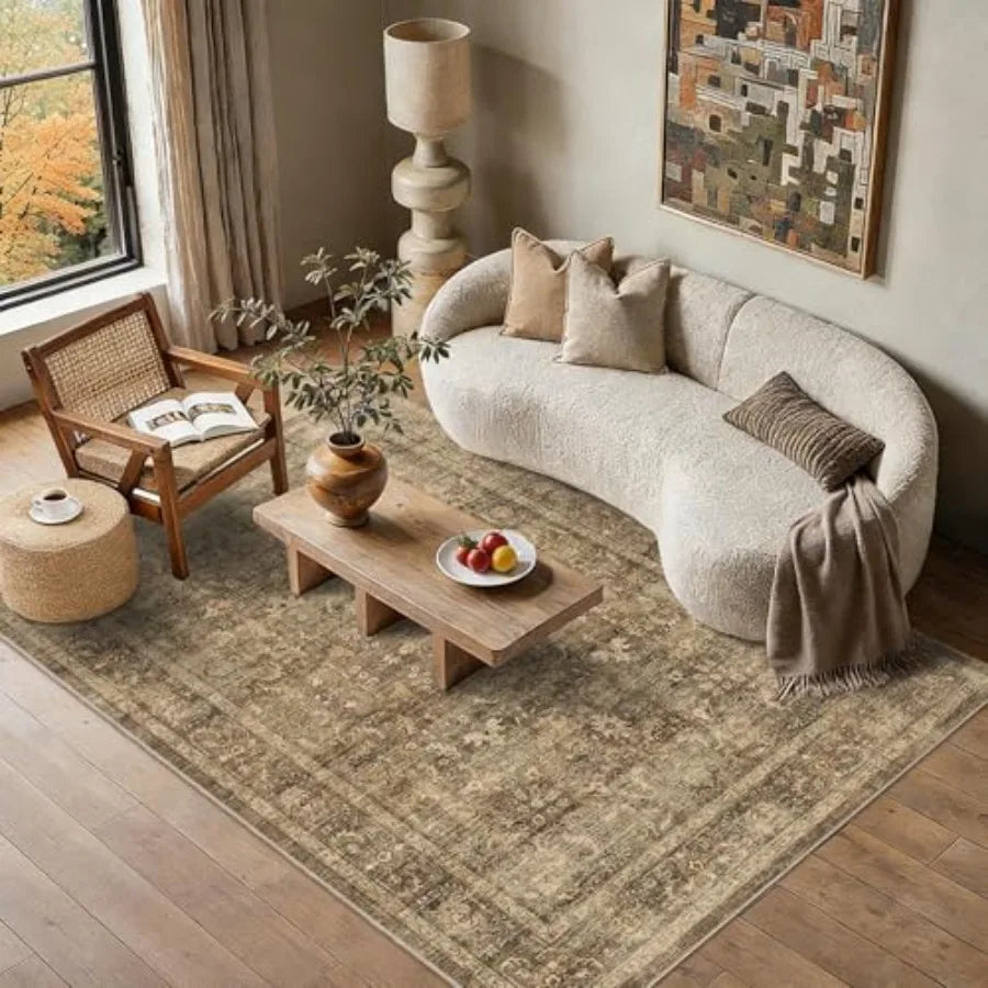 6' x 9' Vintage Boho Area Rug