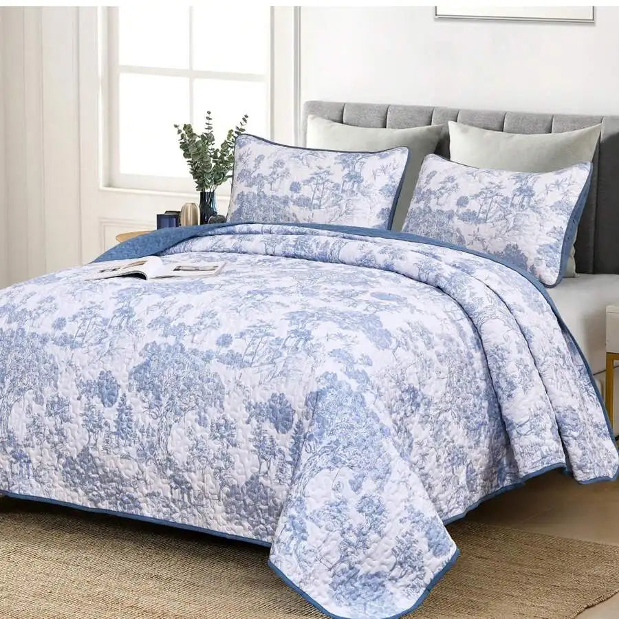 3 Piece Bedding Set for Twin, Full, Queen, or King Size