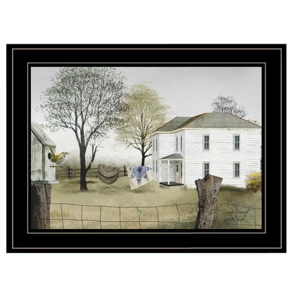 Spring Cleaning Framed Print, Ready to Hang