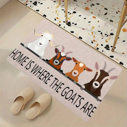 Farmhouse Doormat, Bathroom Rug, Kitchen Mat